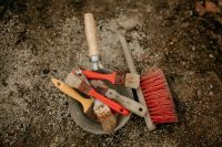 Archaeological sites Tools used by archaeologists in their work. 