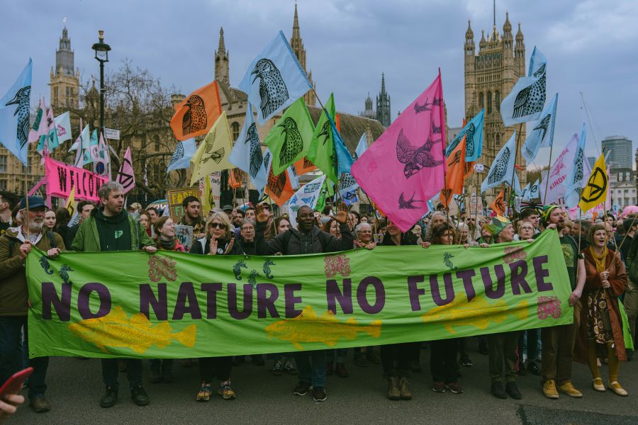 Funding Protest Unite To Survive March, London, April 2023 