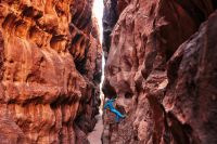 Activists climbing Rock climbing in the Hisma Desert – NEOM, Saudi Arabia climbing,hisma desert –  neom,saudi arabia