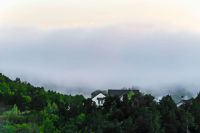 Paul Watson Foggy morning ozark lake,watson,united states