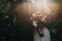 Wedding  dress,fade,sunray