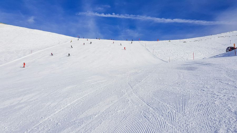 Piste aérienne  oberstdorf,deutschland,grey