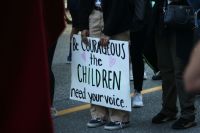 children protest  
