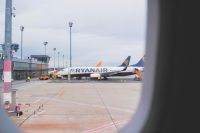 Ryanair Base  bratislava,slovakia,grey