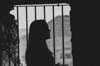 Prisoners International Women’s Day prison,grey,silhouette