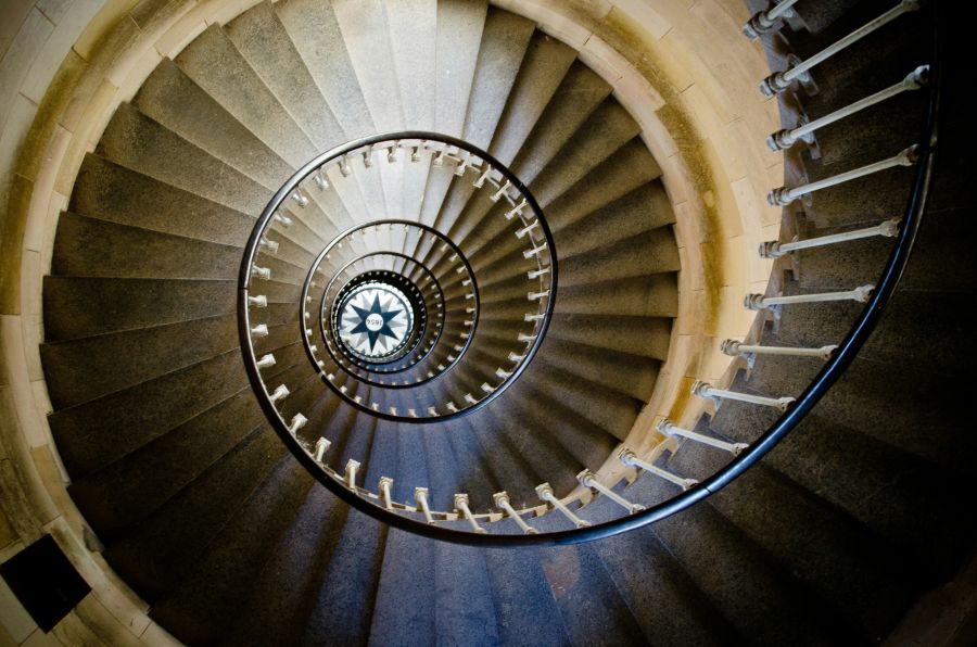 staircase music Phare des baleines, Ile de Ré, France 
