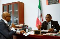 Minister visit  