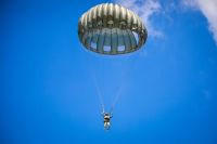 Police operation Static line parachute united states,sky,warrior