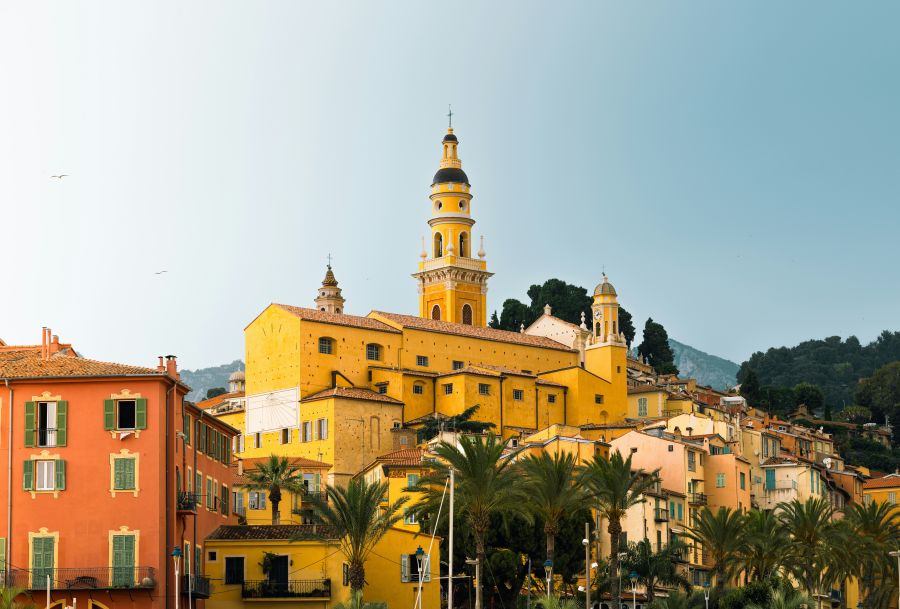 Menton France Old Town of Menton Côte d'Azur France (June 2024) 
