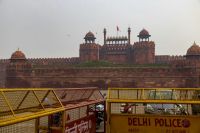 Fortification Fortress  red fort,delhi,india