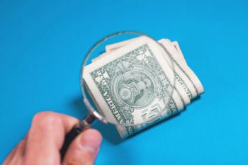 investigation funds money in the hand .. 