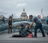 Homeless Help A photo that speaks for itself. london,people,united kingdom