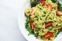 food Pesto Pasta 