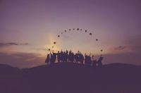 Youth education Malacca graduates sunrise,sunset,throw