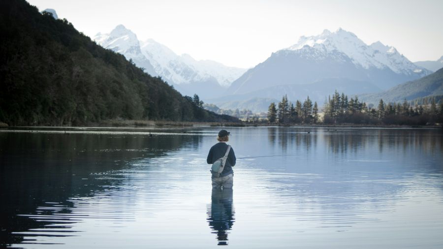 lake fishing  