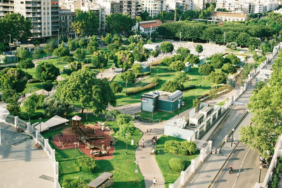 Green City city,grass,park