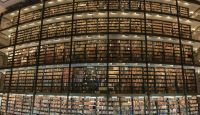 Rare genetic This is a 9 RAW photo composite. This library is lit through 1 1/2 inch marble walls by natural sunlight. public library,beinecke rare book & manuscript library,new haven