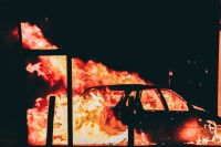 car fire  