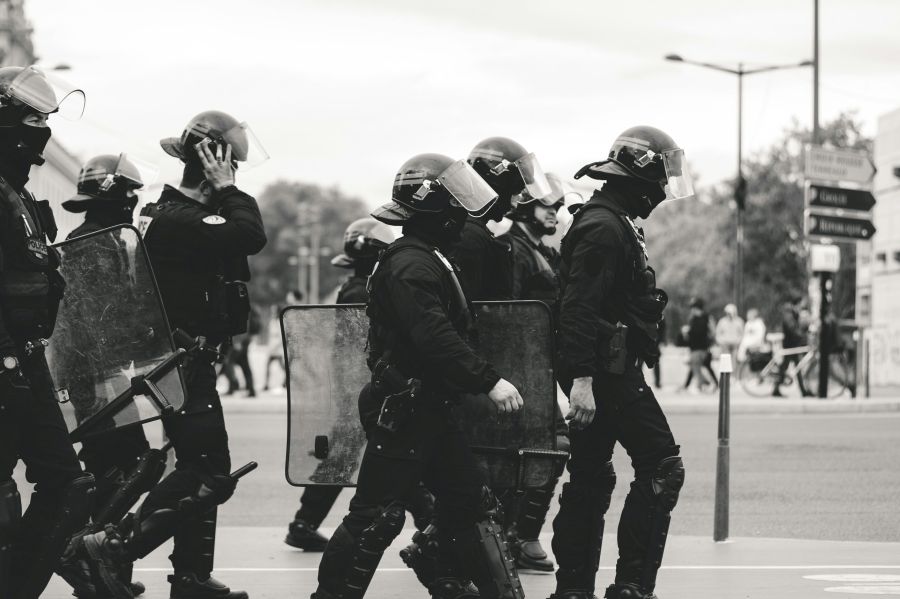 Police teamwork  