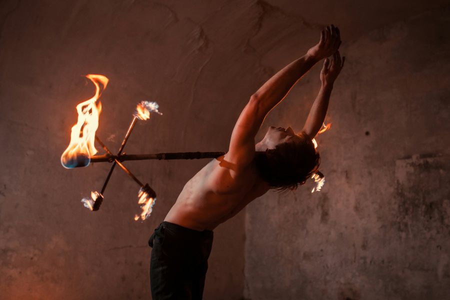 Circus performance  vladivostok,russia,person