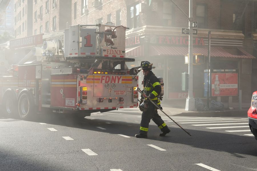 Firefighter Fireman Apartment Fire fireman,fog,uniform