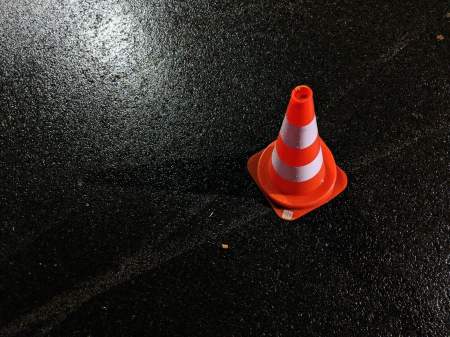 accident Traffic cone 
