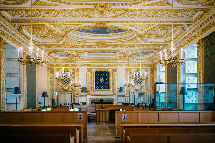 courtroom justice Salle des Assises — Palais du Parlement de Bretagne / Cour d'Assises 