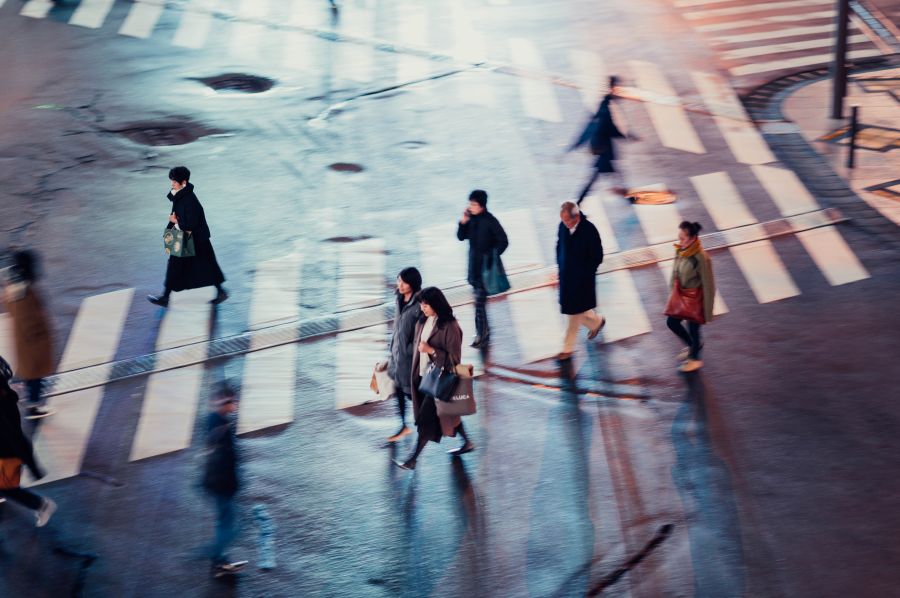 Pedestrian  grey,people,person