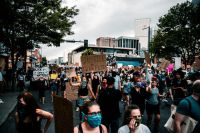 Political unity  protestors,relevant,systemic racism