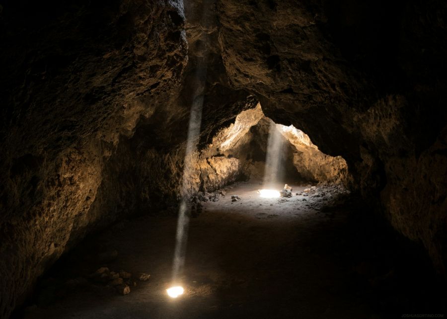Cave exploration Let your light shine through, even in the darkest of places. 