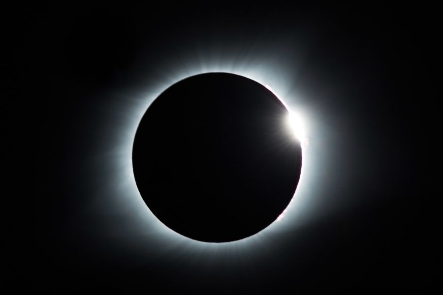 Eclipse Astronomy Taken in Kentucky during the 2017 August Total Eclipse. 