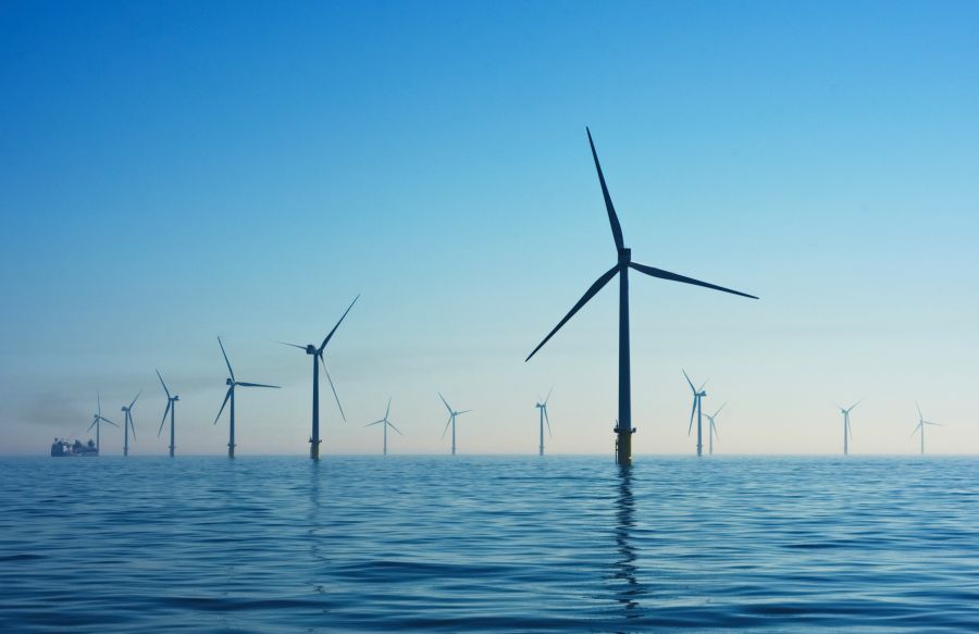 Renewable energy energy,rampion offshore wind farm,united kingdom