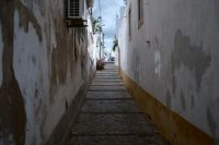 Pedestrianization Old Tavira street,pedestrian,mediterranean