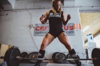 Paralympic weightlifting  woman,barbell,indoor