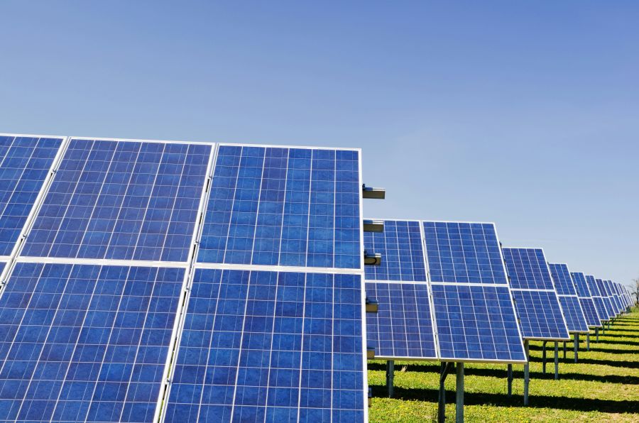 Energy transition Solar power plant 