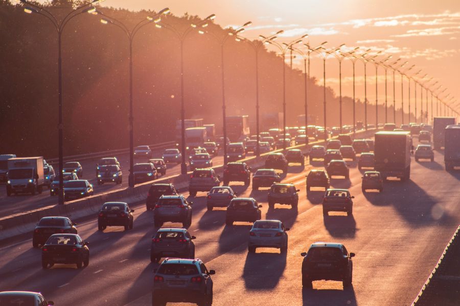 Traffic Road  moscow,russia,traffic