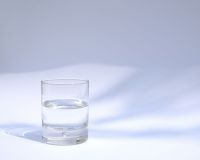 Glass glass half full 