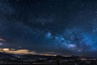 Night It’s amazing to see the moving city and cars while also seeing the milkyway. 

It wasn’t as hard to get this shoot as it seems. Like a lot of things it really just needed a lot of patience (2 hours worth). 

Worth it. sky,night,silverthorne