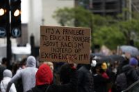 Discrimination protest  black lives matter,racism,george floyd