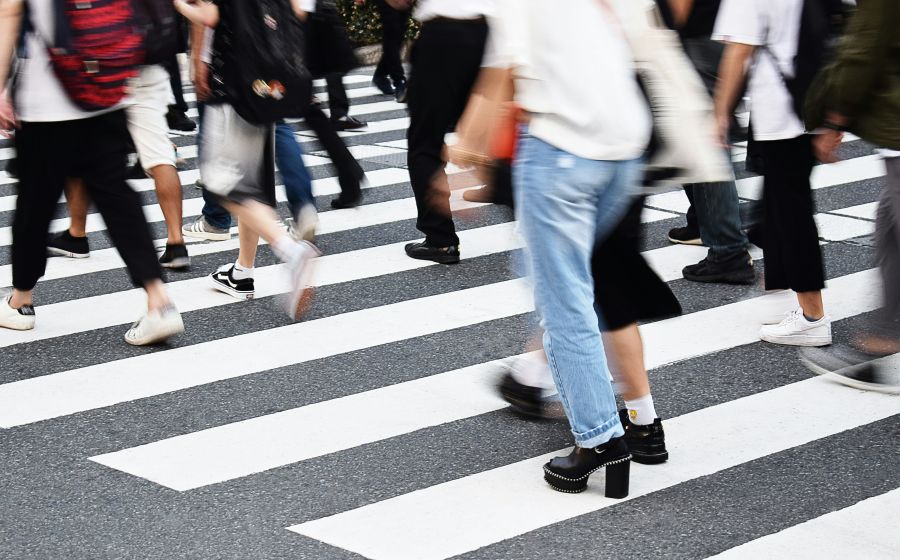 pedestrian street Around Tokyo 