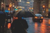Rain  rain,city,umbrella
