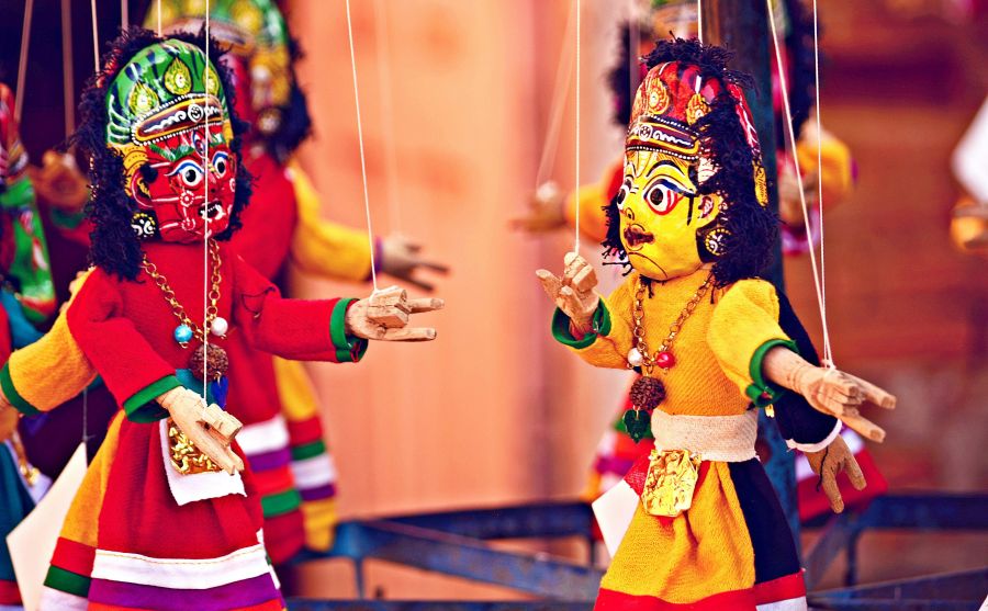 puppet Puppets on strings 