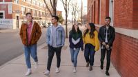 teenagers adolescents  people,street,walking
