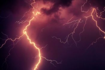 Lightning storm  
