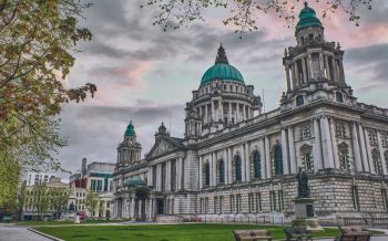 City Hall Belfast City Hall on a spring morning (Apr., 2020).