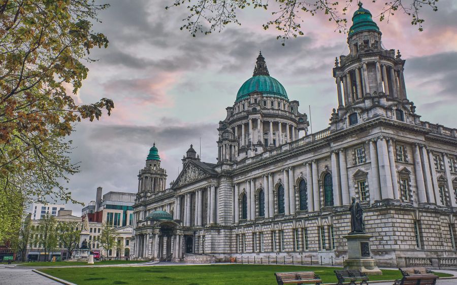 City Hall Belfast City Hall on a spring morning (Apr., 2020). 