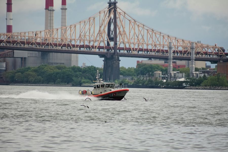 River transportation  boat,misty river,rainy day photography