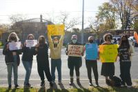 Teachers protest  