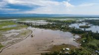 floods Flooded rice fields in Ahero,Kenya 