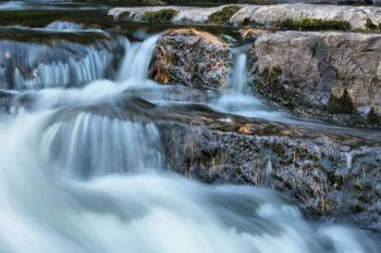 River Water Flowing water of a river